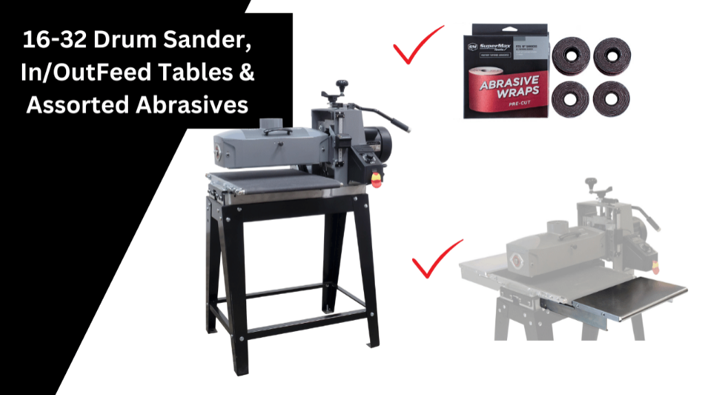 16-32 Drum Sander Package