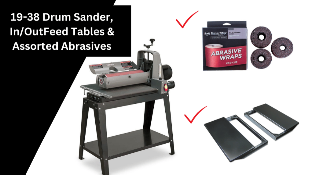 19-38 Drum Sander Package
