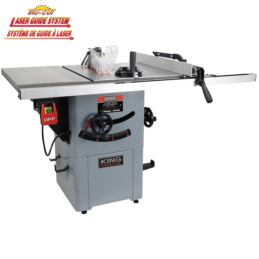 10" Cabinet Table Saw - 1.75 HP