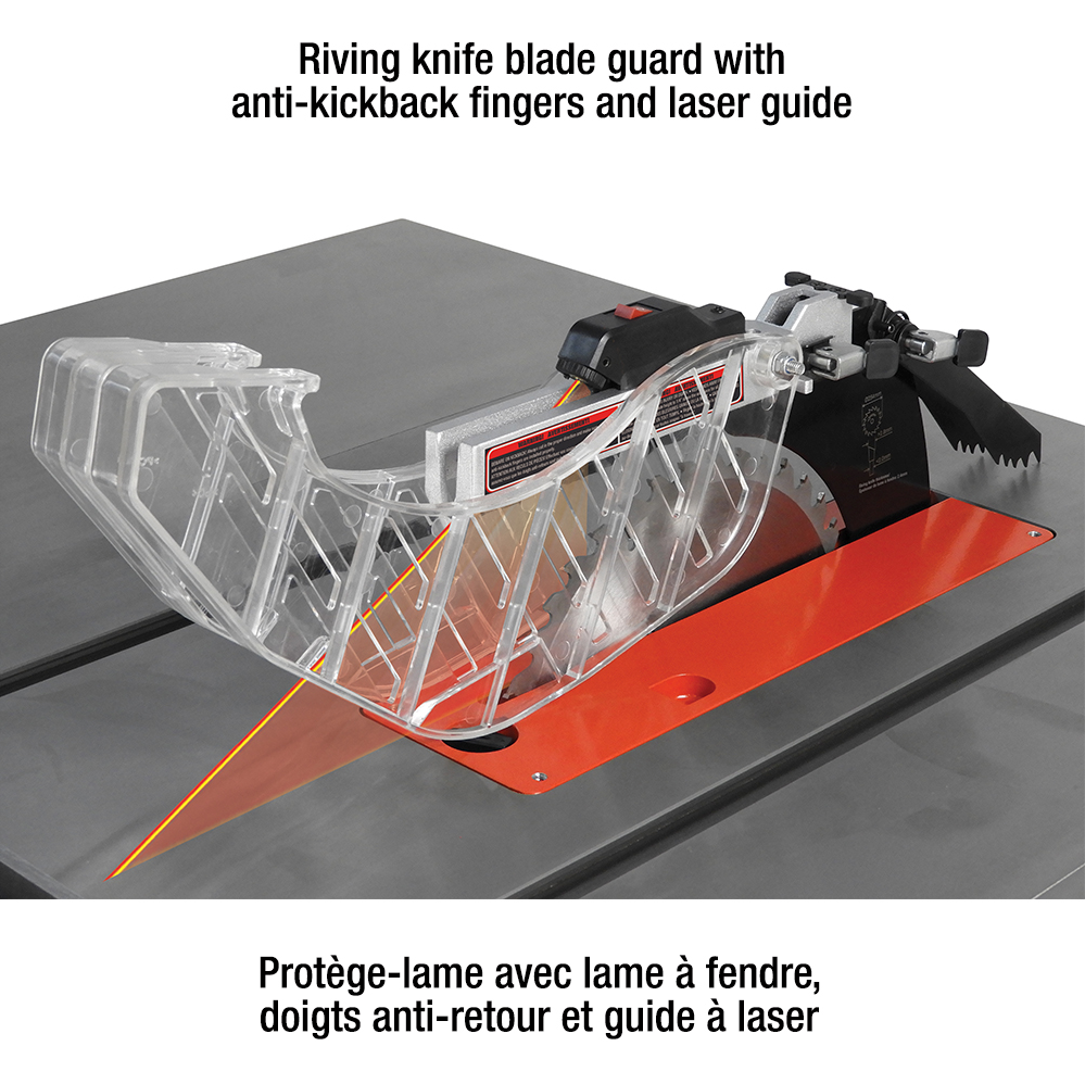 10" Cabinet Table Saw - 1.75 HP
