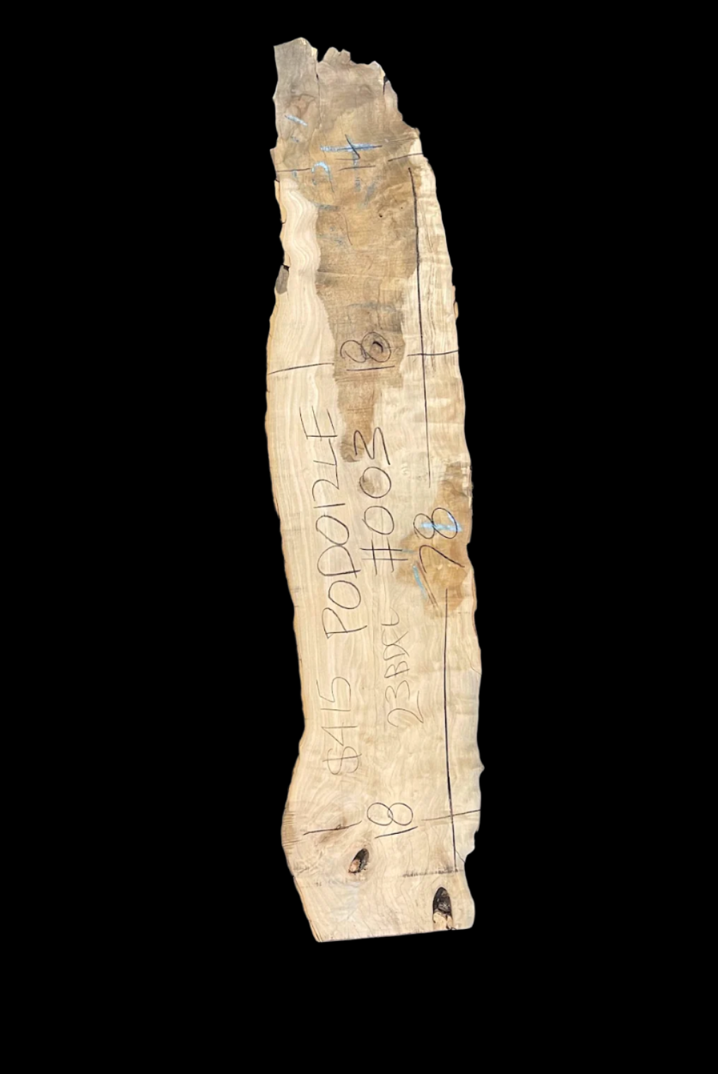 Podocarpus 12/4 Live Edge #003