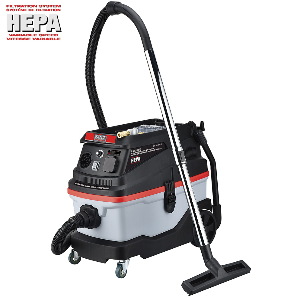 8 Gallon Tool Activated Wet/Dry Vacuum