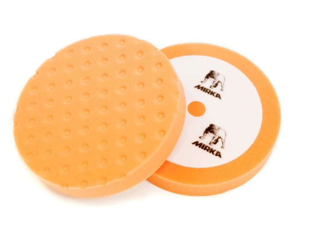 Foam Polishing Pad 8" x 1.25" Orange, High Density