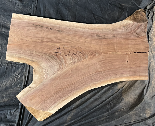 Black Walnut 10/4 Live Edge #522