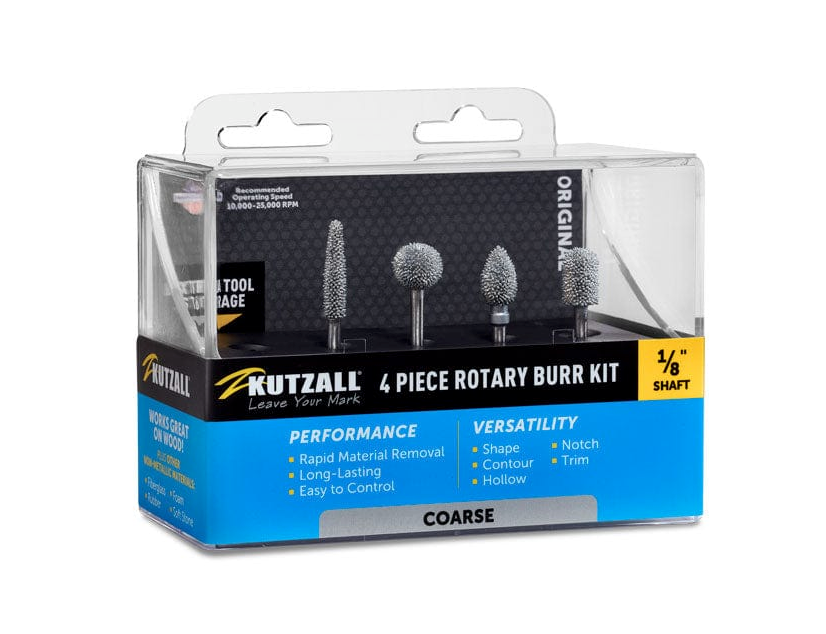 1/8" Shaft, 4 Piece Burr Kit