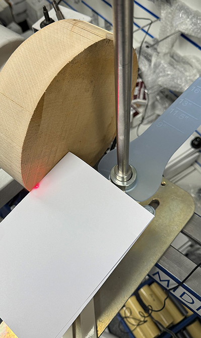 Laser System and Guide for Oneway Coring System