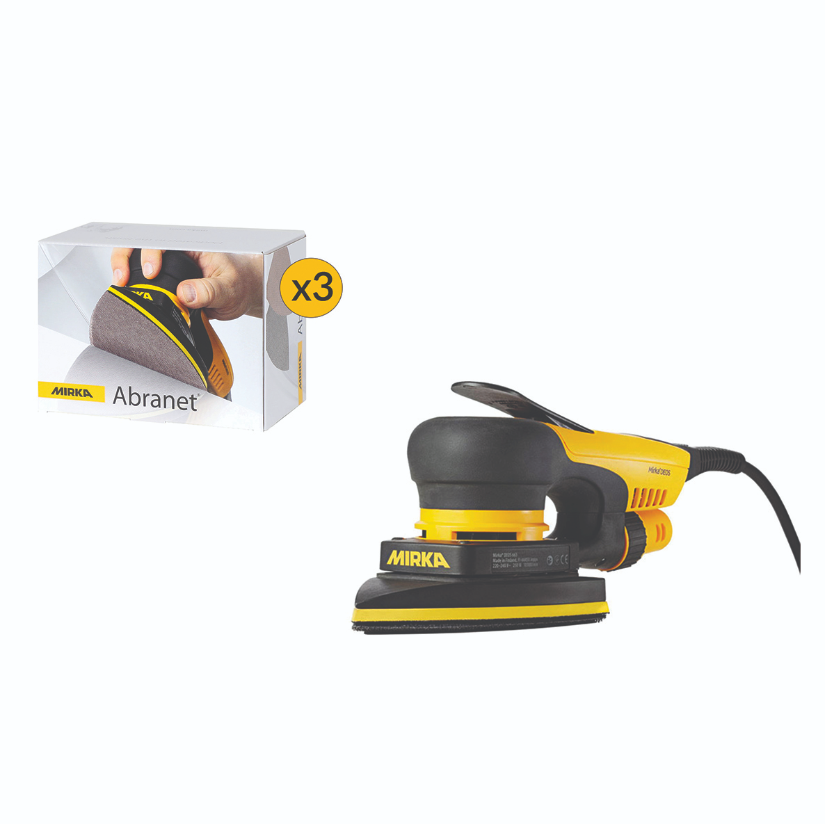 Mirka DEOS Delta + Abranet Kit