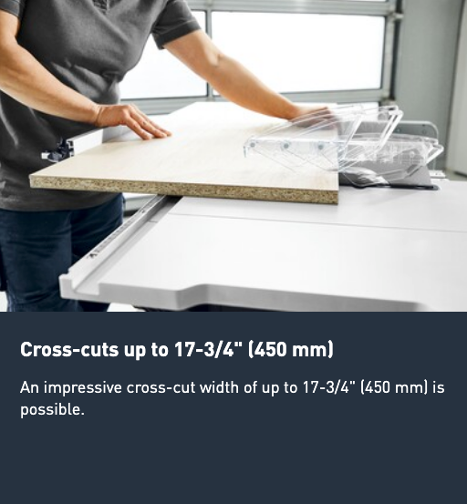 Cordless Table Saw - CSC SYS 50 EB-Basic