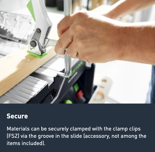 Cordless Table Saw - CSC SYS 50 EB-Basic