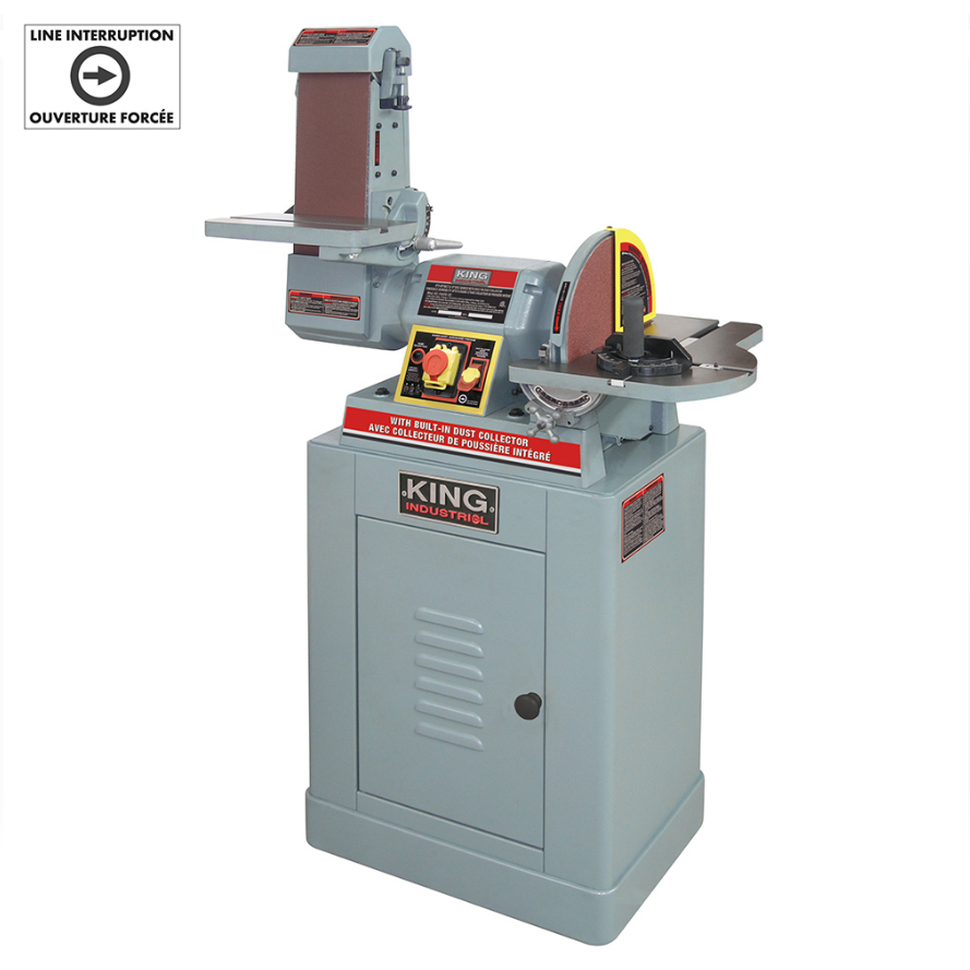 6" X 48" Belt & 12" Disc Sander