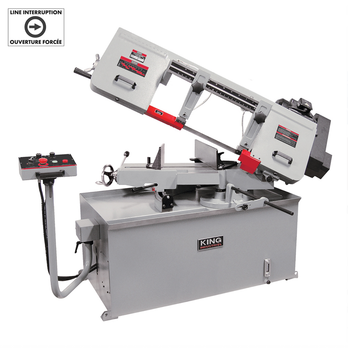 Bandsaw - 10" X 18" Variable Speed - Metal Cutting