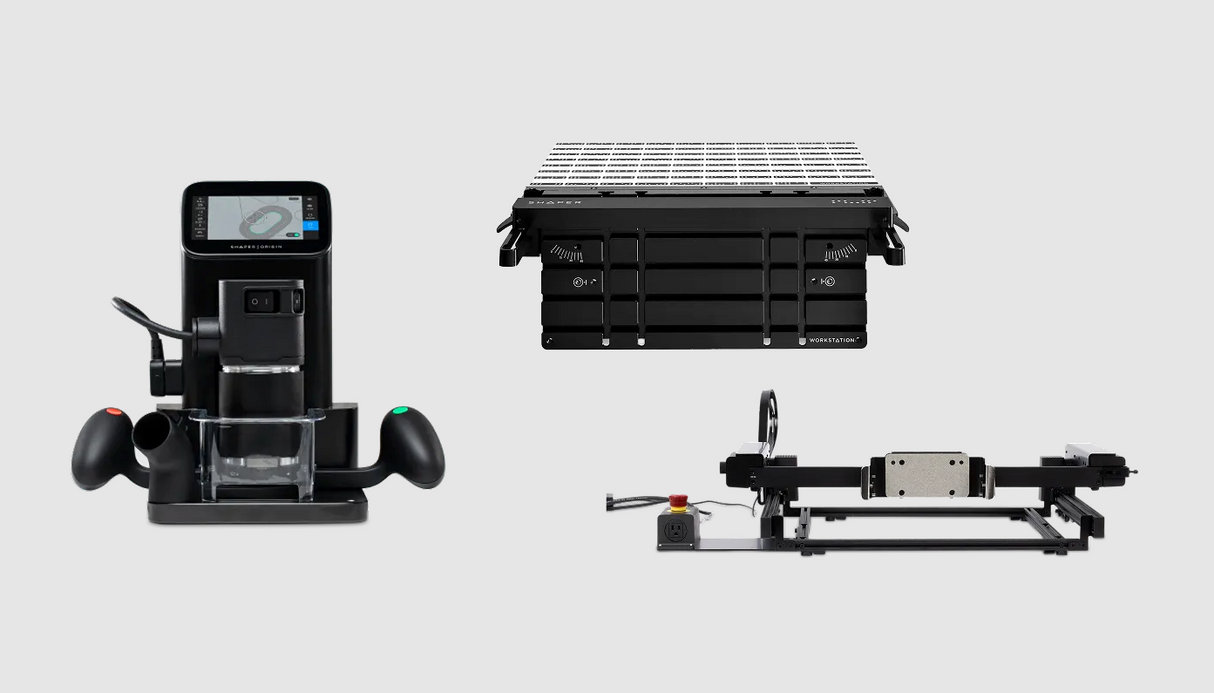 Shaper Origin + BenchPilot + Workstation