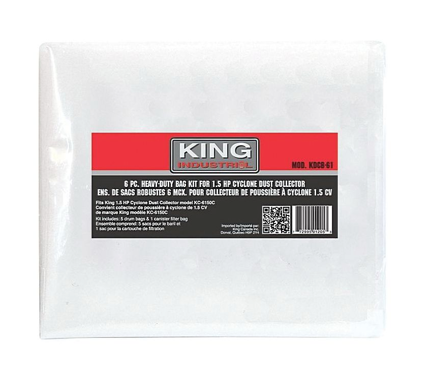Plastic Lower Dust Bag - Pack of 6