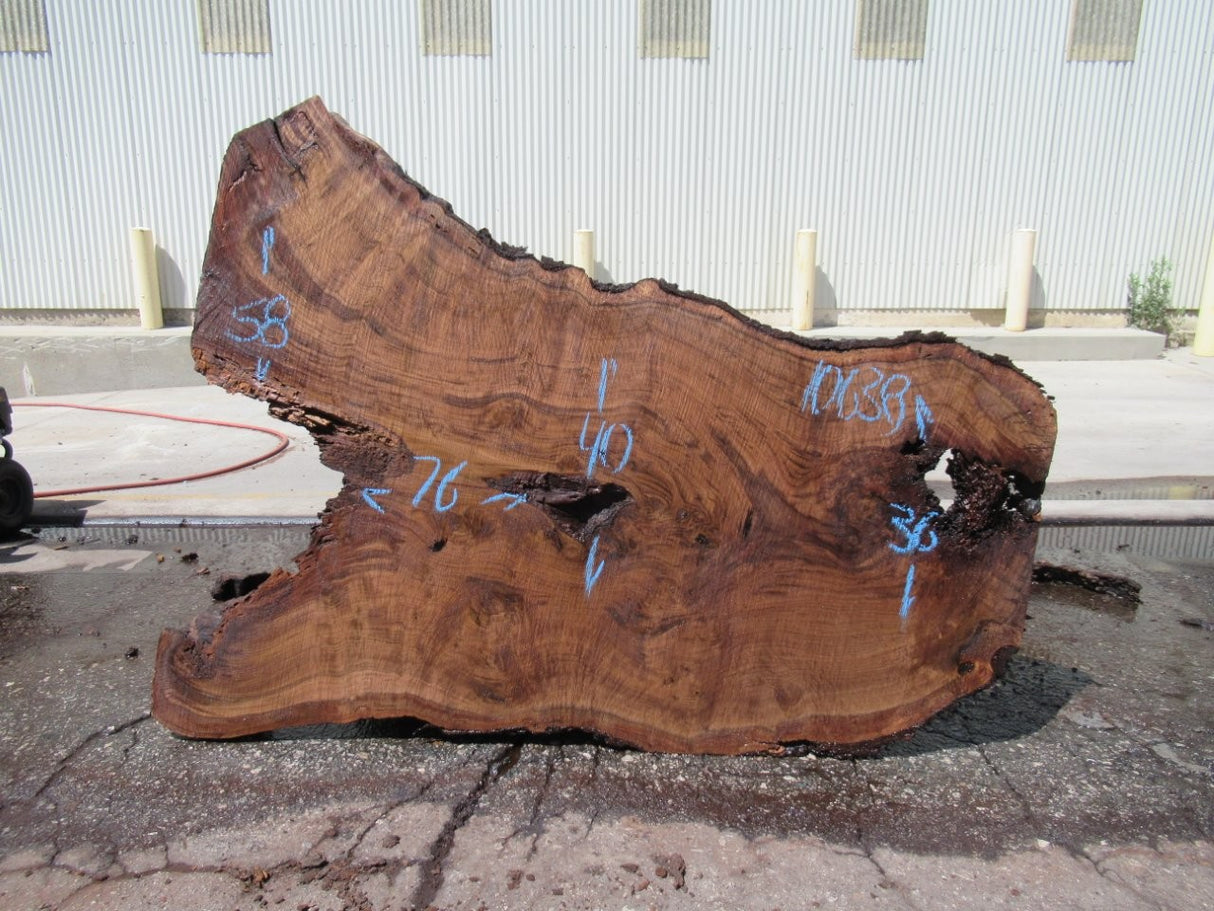 Claro Walnut 12/4 Live Edge #079