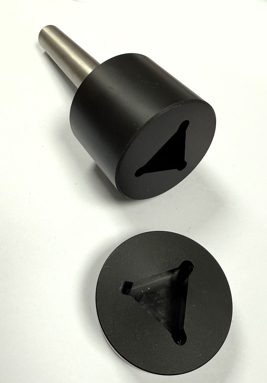 Tri winged bowl drive set with 2MT Cup chuck