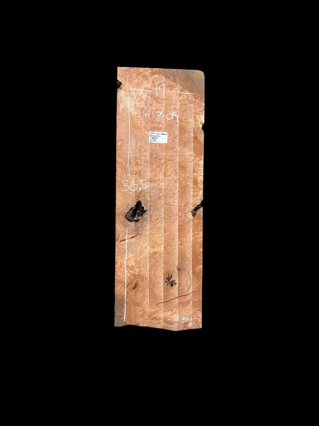 Old Growth Redwood Burl Slab B149