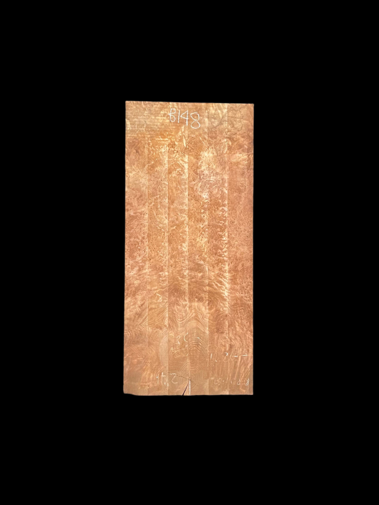 Curly Old Growth Redwood Burl Slab B160