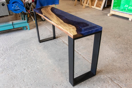 Black Walnut Console Table