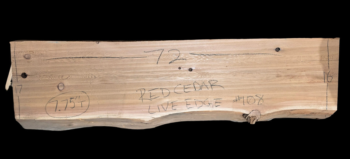 Cedar, Red - Mantel #108