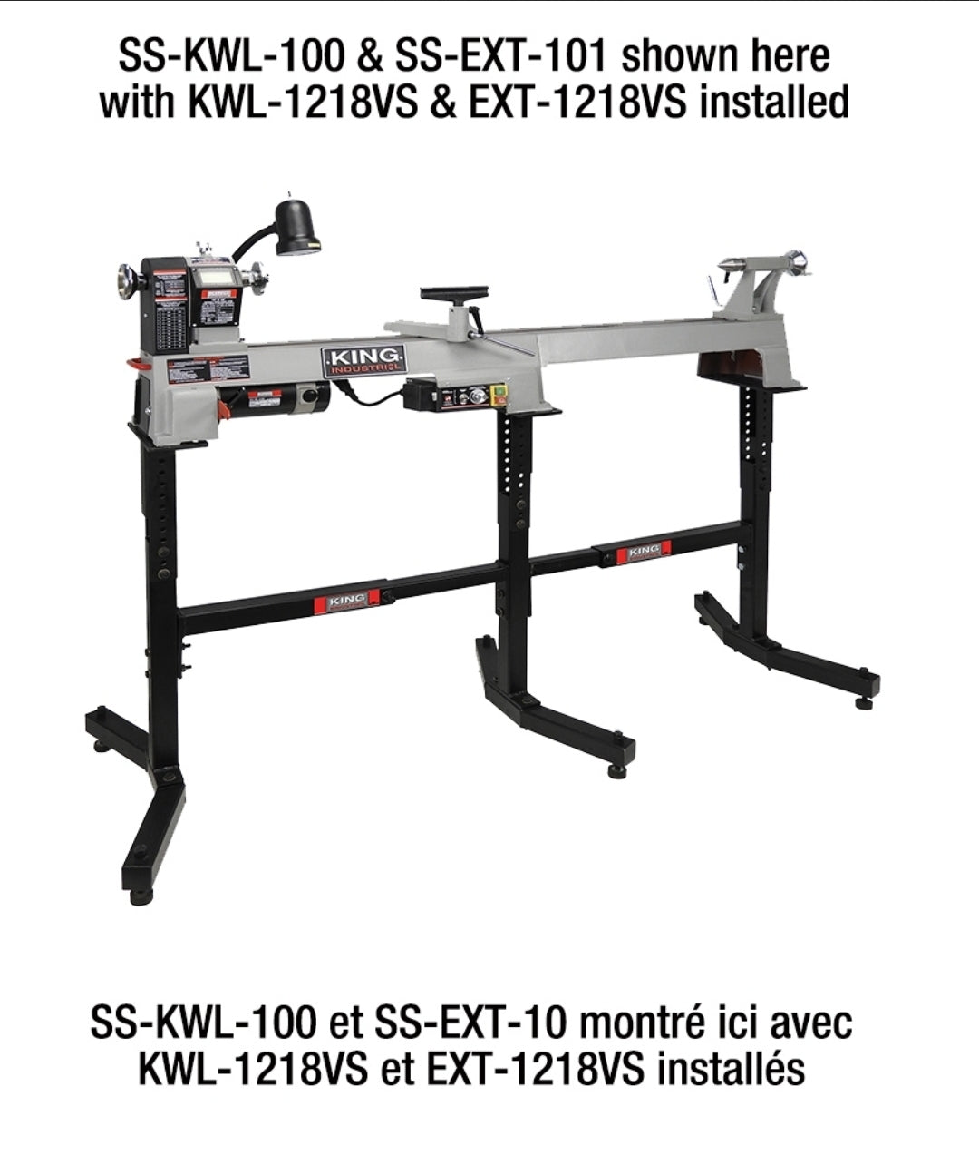 Universal Wood Lathe Stand Extension