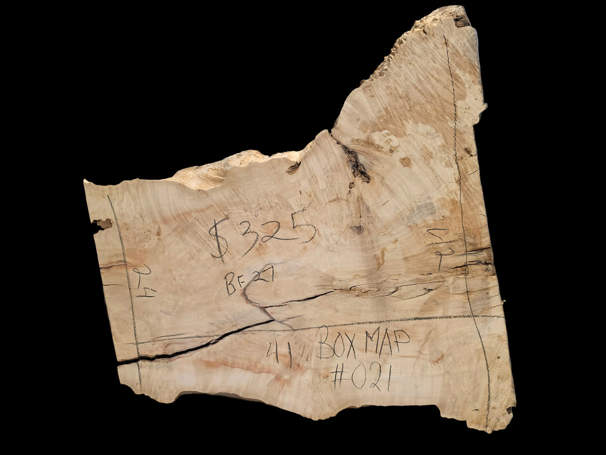 Maple, Box Elder Live Edge #021