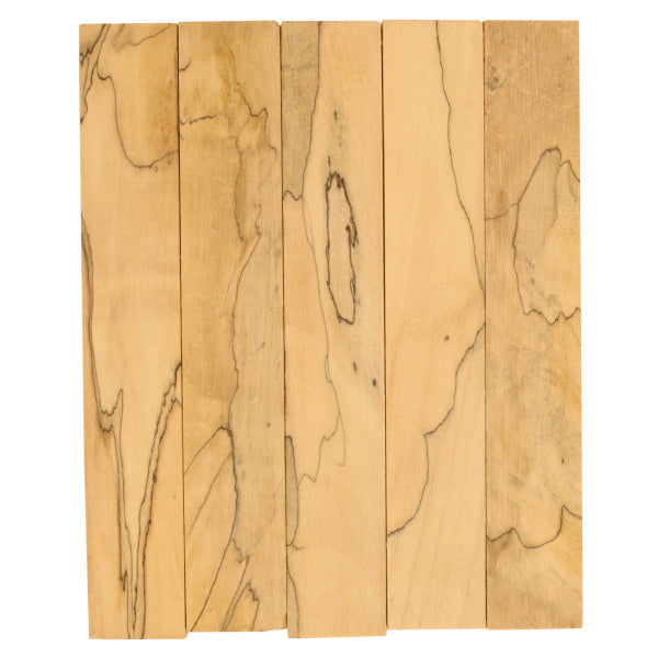 Stabilized Fineline Spalted Maple Pen Blanks