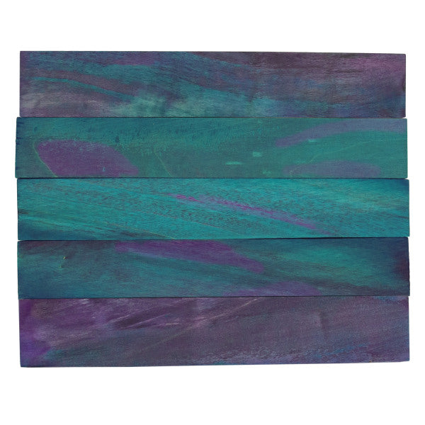 Stabilized Double Dyed Soft Maple Pen Blanks