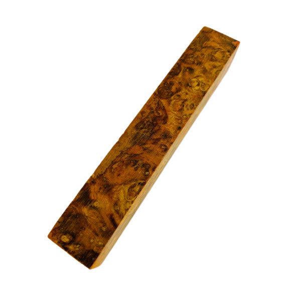 Stabilized & Dyed Amboyna Burl pen blanks