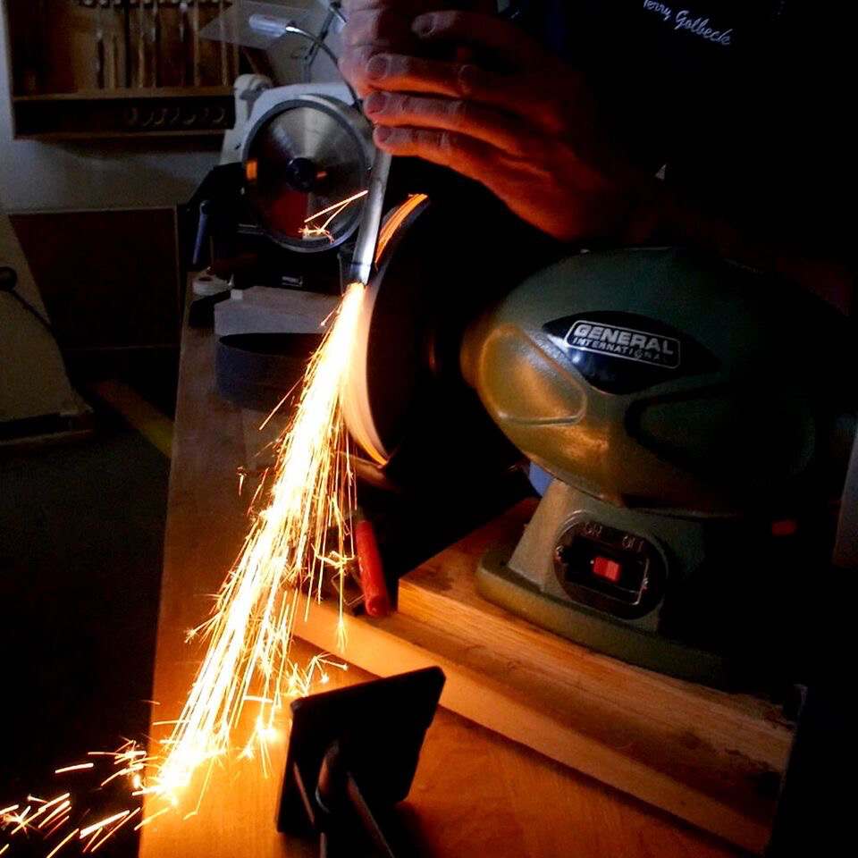 Sharpening Turning Chisels