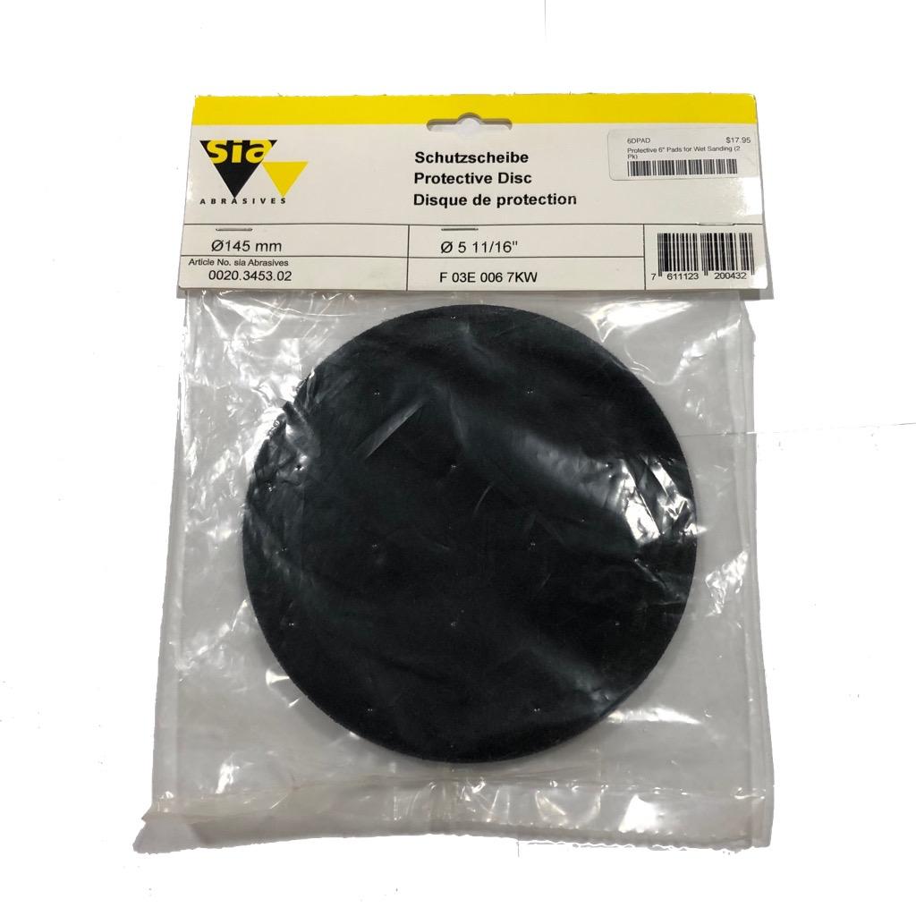 Protective 6" Pad for Wet Sanding
