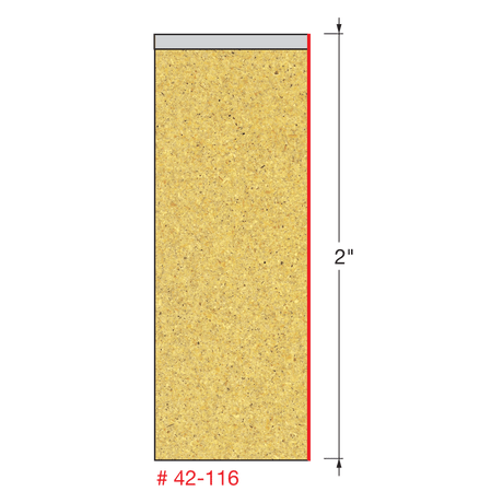 1/2" x 2" Bearing Flush Trim Bit