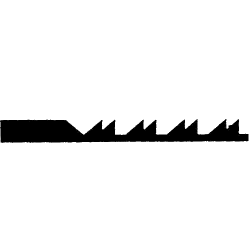 Double Tooth Scroll Saw Blades