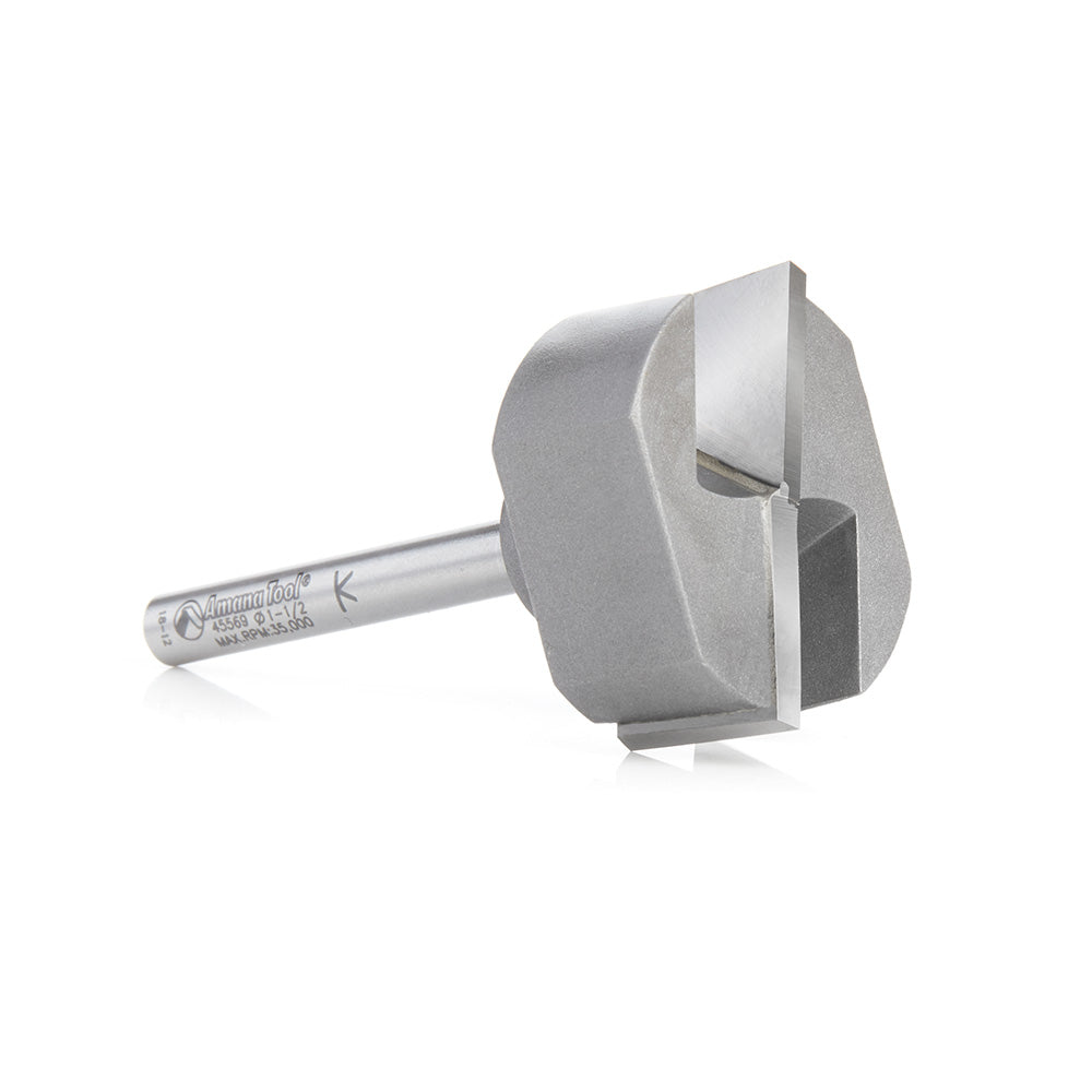 Carbide Tipped Bottom Cleaning / Spoilboard Surfacing Bit