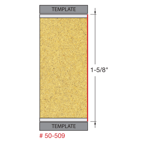 1-5/8" x 3/4" Top & Bottom Bearing Flush Trim Bit