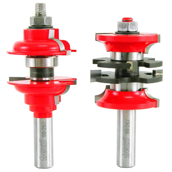 1"-7/8" Entry & Interior Door Router Bit System