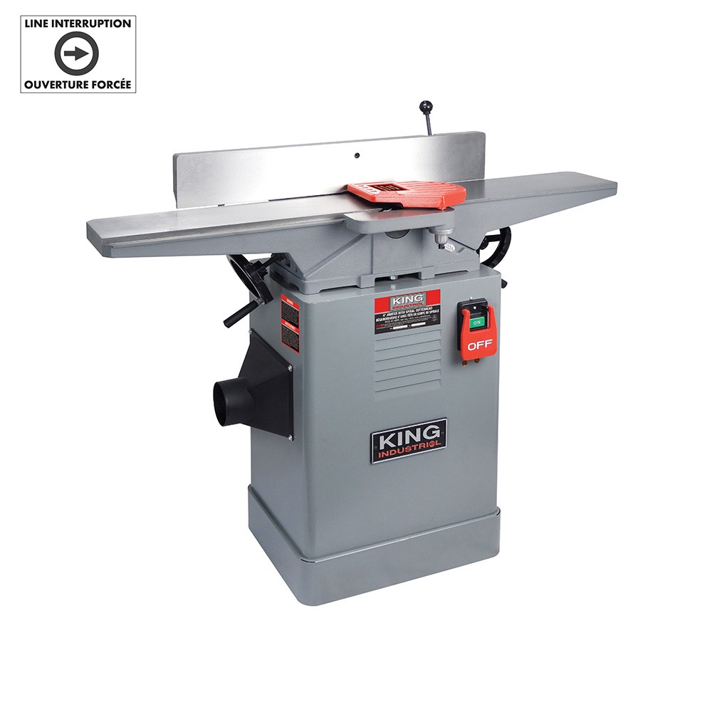 Jointer - 6" Spiral Cutterhead