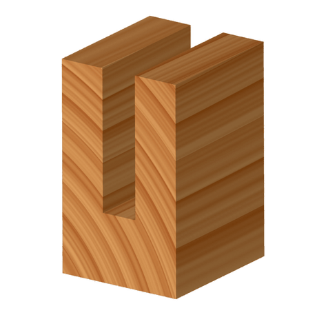 1/4" x 1" Down Spiral Bit