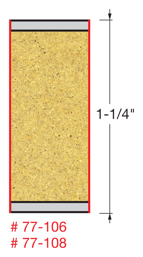 1/2" x 1-1/4" Single Compression Bit