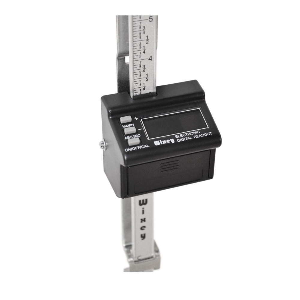 Digital Depth Gauge Readout for Supermax Sander