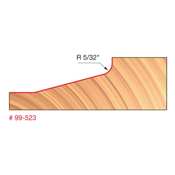 3"-1/2" Raised Panel Bit