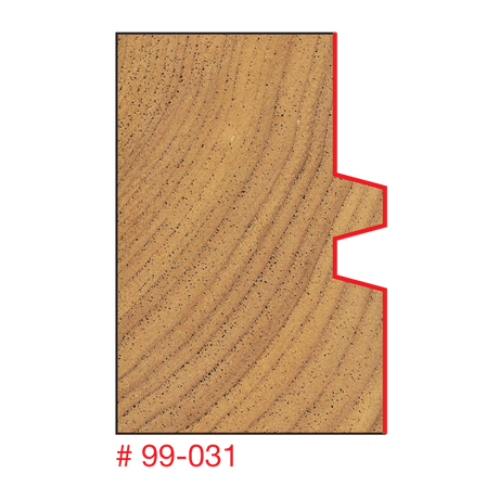 1"-1/2" Reversible Glue Joint Bit