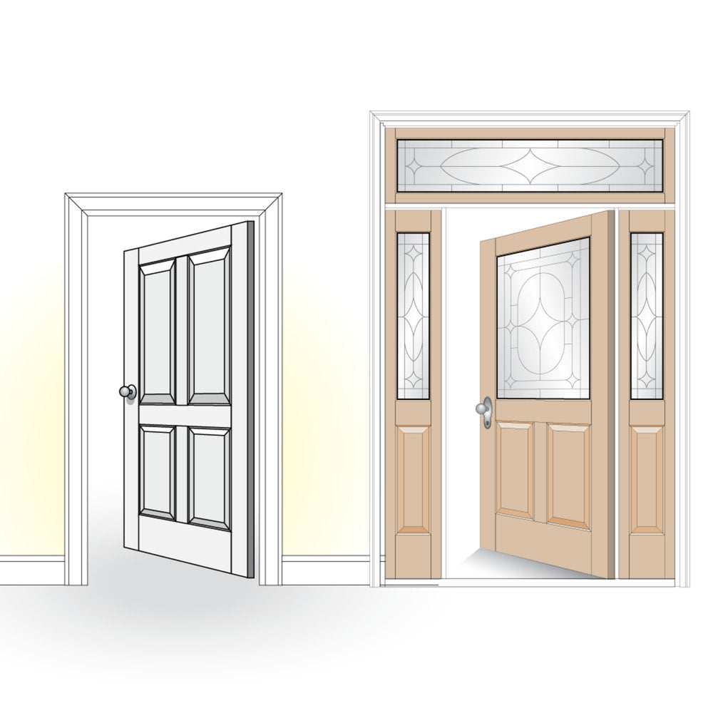1"-7/8" Entry & Interior Door Router Bit System