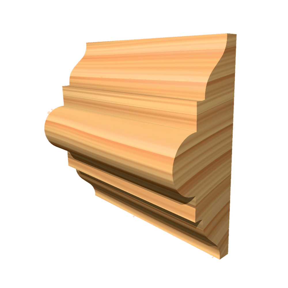 1-1/2" x 1-1/16" Chair Rail Bit