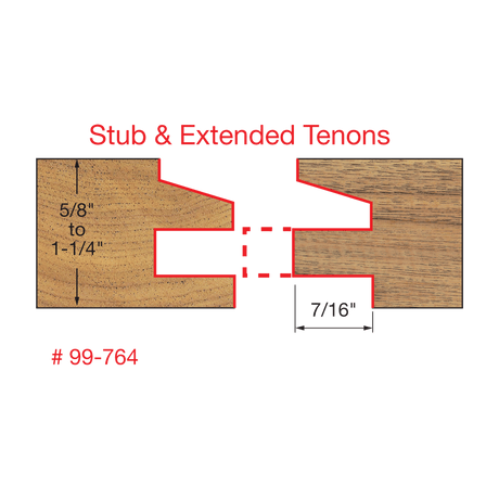 1"-11/16" Premier Adjustable Rail & Stile Bit "- Bevel