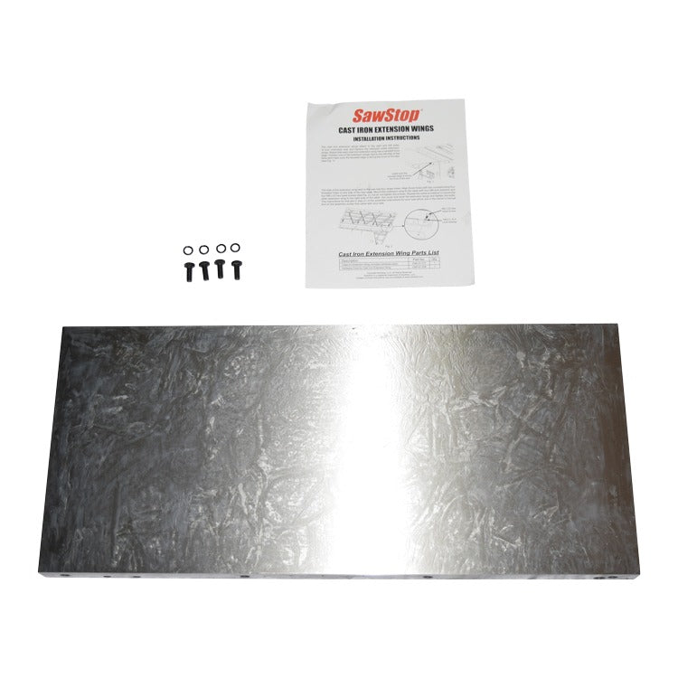 Contractor Saw Cast Iron Extension Wing