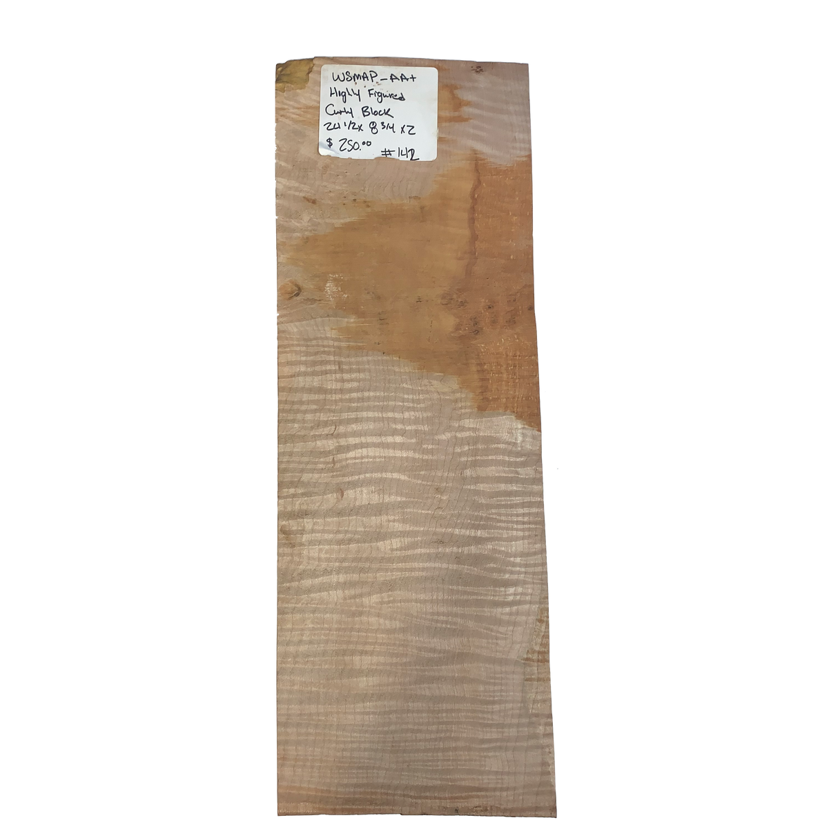 Guitar Body - Western Soft Maple -#142