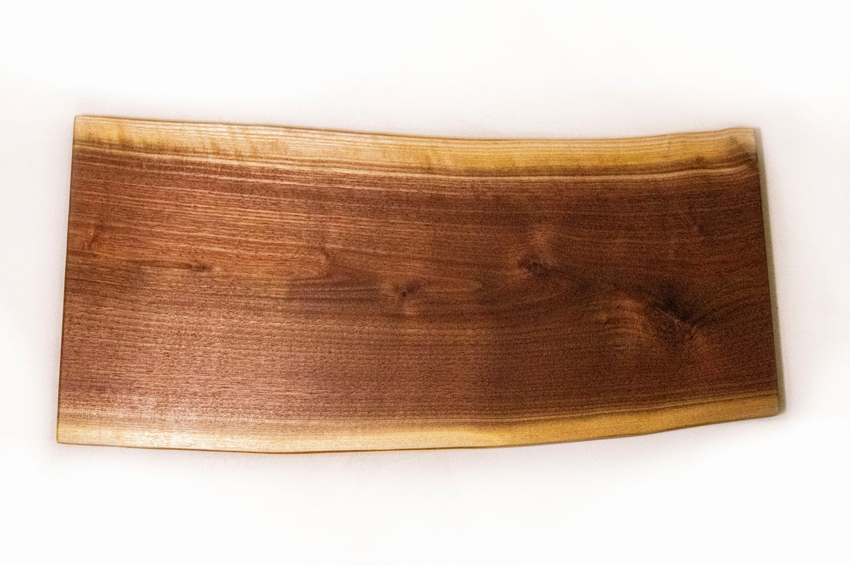 Finished Black Walnut Charcuterie Boards