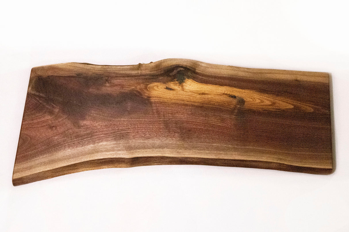 Finished Black Walnut Charcuterie Boards