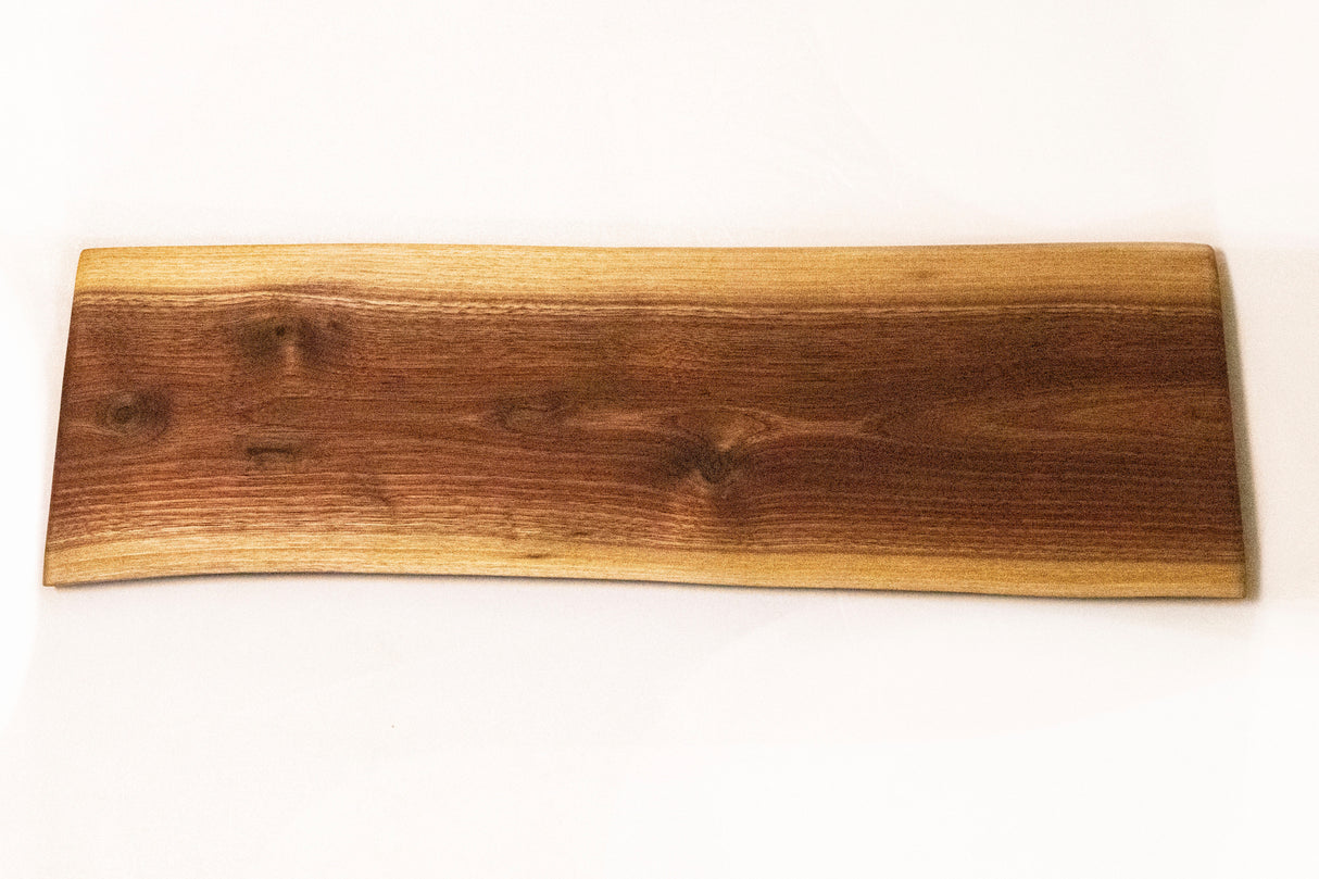 Finished Black Walnut Charcuterie Boards