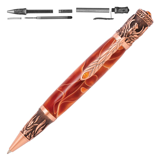 Fly Fishing Antique Copper Twist Pen Kit at Penn State Industries